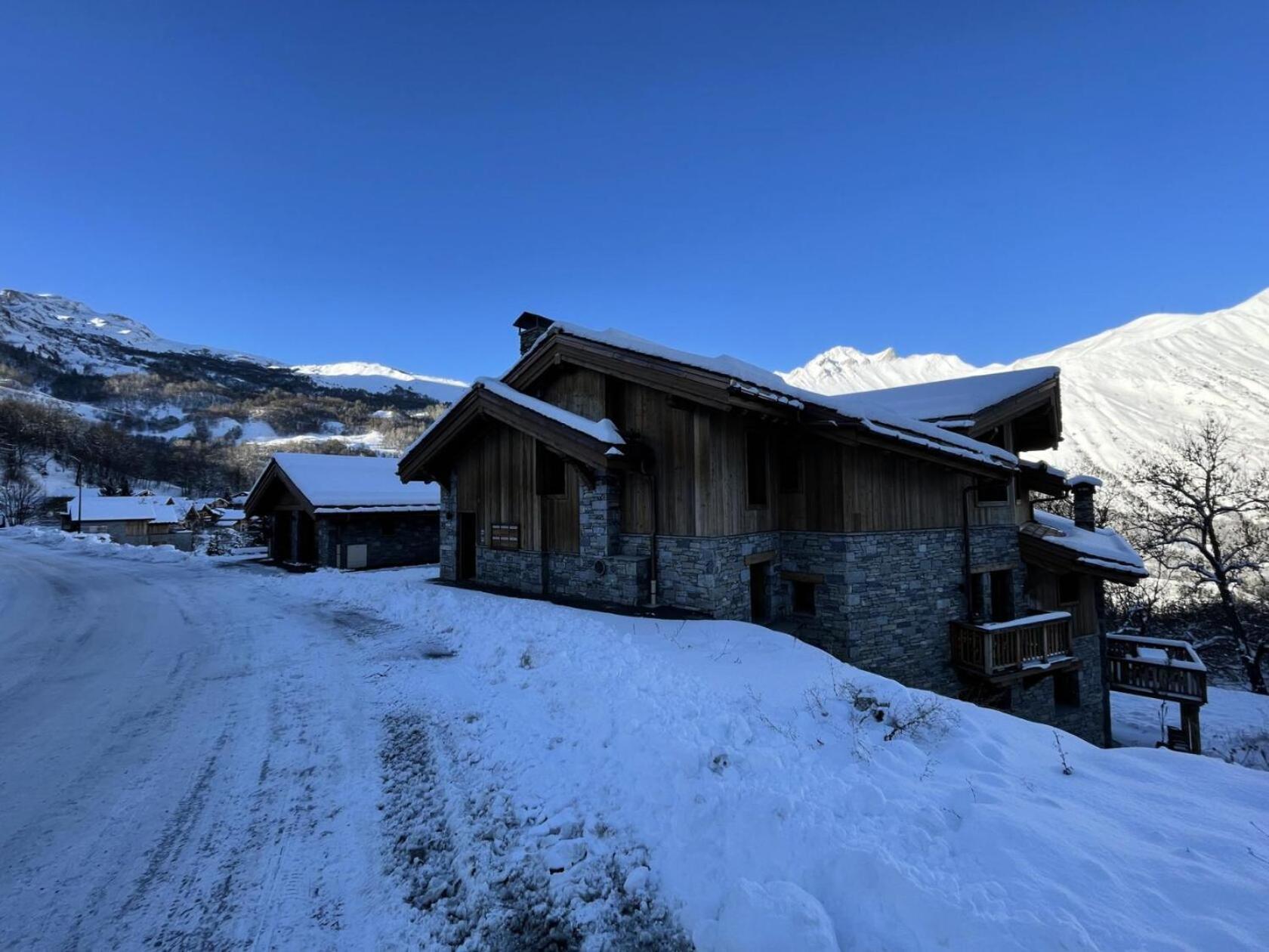 Les Chalets Du Cheval Noir - Appartement Neuf 4 Pieces 8 Personnes Avec Vue La Vallee Mae-2174 แซ็ง-มาร์แต็ง-เดอ-แบลวีย์ ภายนอก รูปภาพ